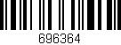 Código de barras (EAN, GTIN, SKU, ISBN): '696364'