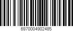 Código de barras (EAN, GTIN, SKU, ISBN): '6970004902485'