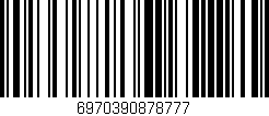Código de barras (EAN, GTIN, SKU, ISBN): '6970390878777'
