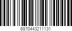 Código de barras (EAN, GTIN, SKU, ISBN): '6970443211131'