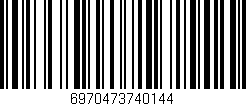 Código de barras (EAN, GTIN, SKU, ISBN): '6970473740144'