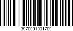 Código de barras (EAN, GTIN, SKU, ISBN): '6970801331709'