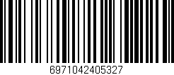 Código de barras (EAN, GTIN, SKU, ISBN): '6971042405327'