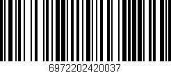 Código de barras (EAN, GTIN, SKU, ISBN): '6972202420037'