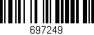 Código de barras (EAN, GTIN, SKU, ISBN): '697249'