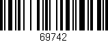 Código de barras (EAN, GTIN, SKU, ISBN): '69742'
