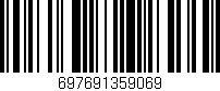 Código de barras (EAN, GTIN, SKU, ISBN): '697691359069'