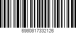 Código de barras (EAN, GTIN, SKU, ISBN): '6980817332126'