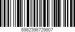 Código de barras (EAN, GTIN, SKU, ISBN): '6982398729807'