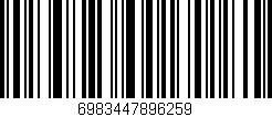 Código de barras (EAN, GTIN, SKU, ISBN): '6983447896259'