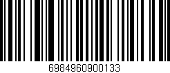 Código de barras (EAN, GTIN, SKU, ISBN): '6984960900133'