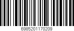 Código de barras (EAN, GTIN, SKU, ISBN): '6985201170209'