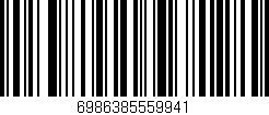 Código de barras (EAN, GTIN, SKU, ISBN): '6986385559941'