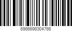 Código de barras (EAN, GTIN, SKU, ISBN): '6986698304788'