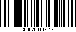 Código de barras (EAN, GTIN, SKU, ISBN): '6989783437415'