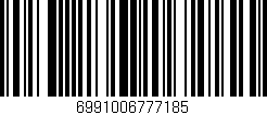 Código de barras (EAN, GTIN, SKU, ISBN): '6991006777185'