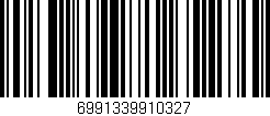 Código de barras (EAN, GTIN, SKU, ISBN): '6991339910327'