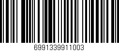 Código de barras (EAN, GTIN, SKU, ISBN): '6991339911003'