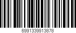 Código de barras (EAN, GTIN, SKU, ISBN): '6991339913878'