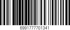 Código de barras (EAN, GTIN, SKU, ISBN): '6991777701341'