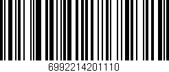 Código de barras (EAN, GTIN, SKU, ISBN): '6992214201110'