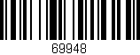 Código de barras (EAN, GTIN, SKU, ISBN): '69948'