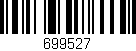 Código de barras (EAN, GTIN, SKU, ISBN): '699527'