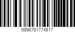 Código de barras (EAN, GTIN, SKU, ISBN): '6996781774817'