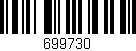 Código de barras (EAN, GTIN, SKU, ISBN): '699730'