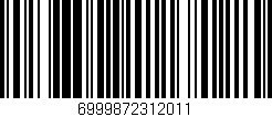 Código de barras (EAN, GTIN, SKU, ISBN): '6999872312011'