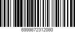 Código de barras (EAN, GTIN, SKU, ISBN): '6999872312080'