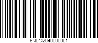 Código de barras (EAN, GTIN, SKU, ISBN): '6N0CI2040000001'