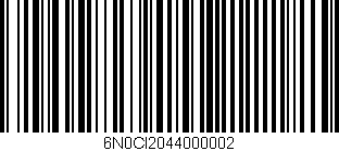 Código de barras (EAN, GTIN, SKU, ISBN): '6N0CI2044000002'