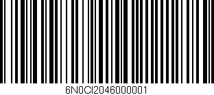 Código de barras (EAN, GTIN, SKU, ISBN): '6N0CI2046000001'