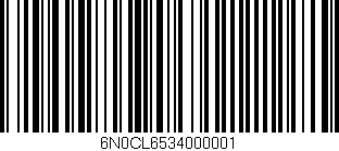 Código de barras (EAN, GTIN, SKU, ISBN): '6N0CL6534000001'