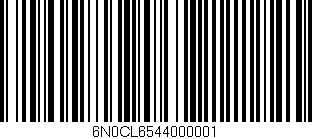 Código de barras (EAN, GTIN, SKU, ISBN): '6N0CL6544000001'