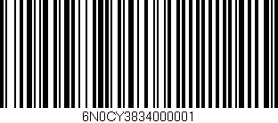 Código de barras (EAN, GTIN, SKU, ISBN): '6N0CY3834000001'