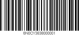 Código de barras (EAN, GTIN, SKU, ISBN): '6N0CY3838000001'