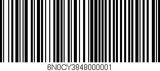 Código de barras (EAN, GTIN, SKU, ISBN): '6N0CY3848000001'