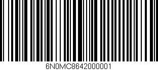 Código de barras (EAN, GTIN, SKU, ISBN): '6N0MC8642000001'