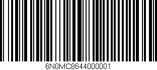 Código de barras (EAN, GTIN, SKU, ISBN): '6N0MC8644000001'