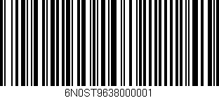 Código de barras (EAN, GTIN, SKU, ISBN): '6N0ST9638000001'