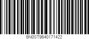 Código de barras (EAN, GTIN, SKU, ISBN): '6N0ST9640171422'
