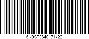 Código de barras (EAN, GTIN, SKU, ISBN): '6N0ST9648171422'