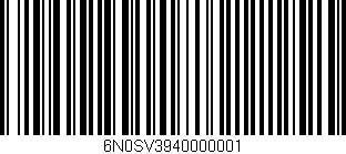 Código de barras (EAN, GTIN, SKU, ISBN): '6N0SV3940000001'