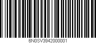 Código de barras (EAN, GTIN, SKU, ISBN): '6N0SV3942000001'