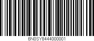 Código de barras (EAN, GTIN, SKU, ISBN): '6N0SY8444000001'
