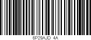 Código de barras (EAN, GTIN, SKU, ISBN): '6P29AJD/4A'