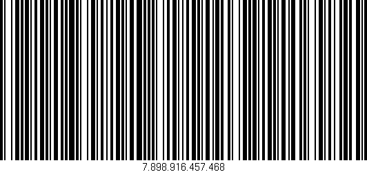 Código de barras (EAN, GTIN, SKU, ISBN): '7.898.916.457.468'