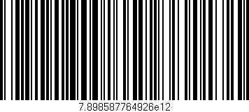 Código de barras (EAN, GTIN, SKU, ISBN): '7.898587764926e12'